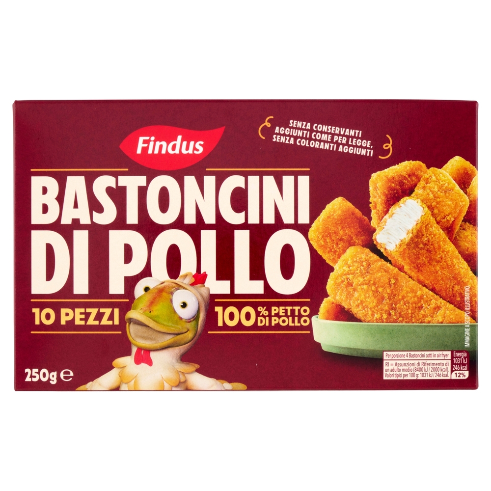 Bastoncini di pollo