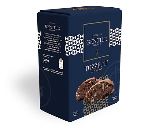 Tozzetti al Cacao con scorzette d'arancia candita