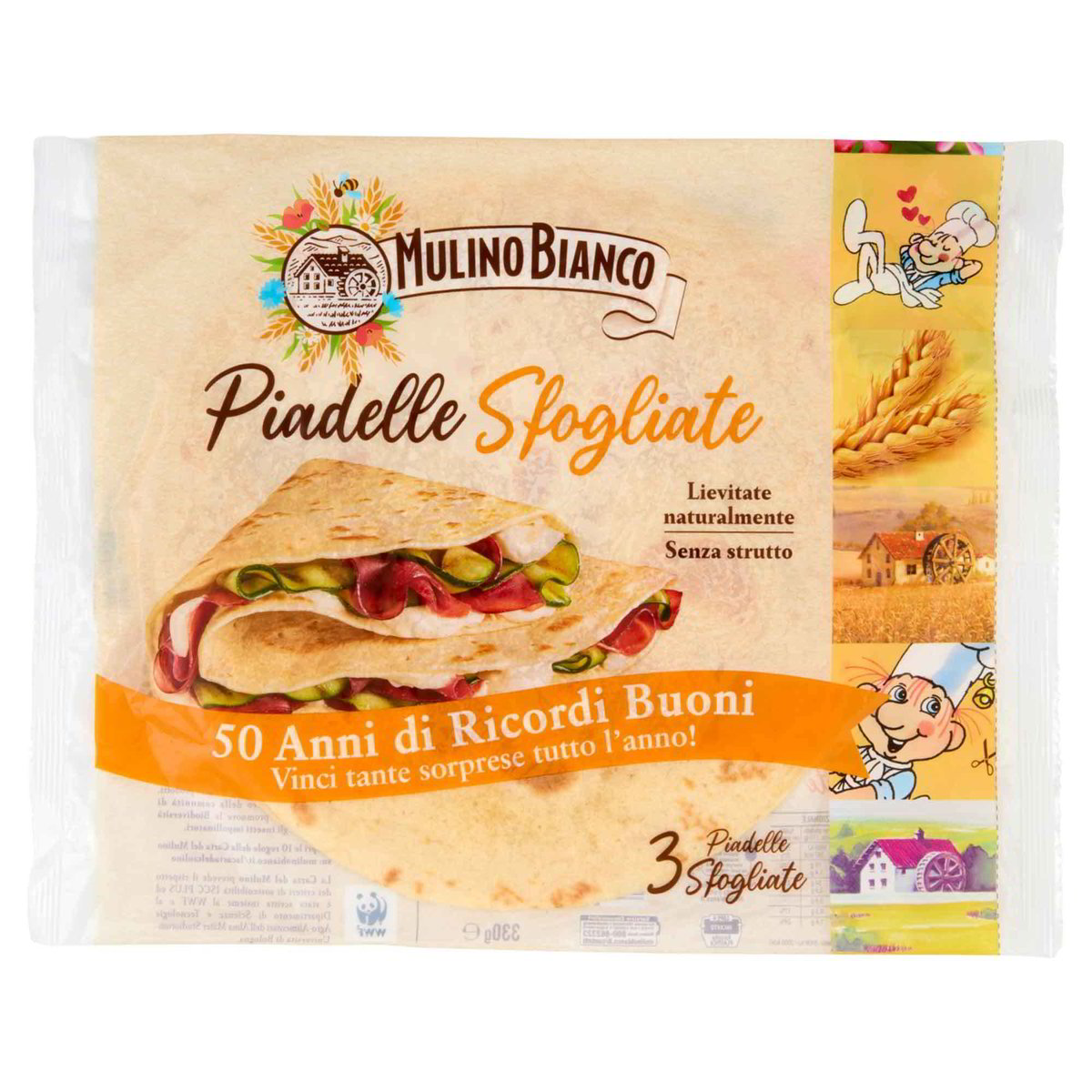 Piadelle Sfogliate