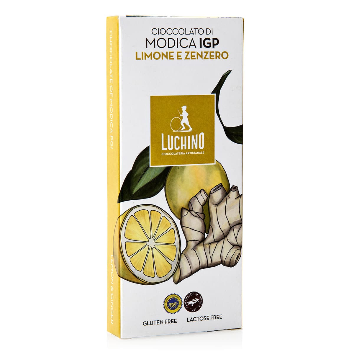 Cioccolato di Modica IGP Limone e zenzero